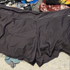 Women's Black Swim Shorts